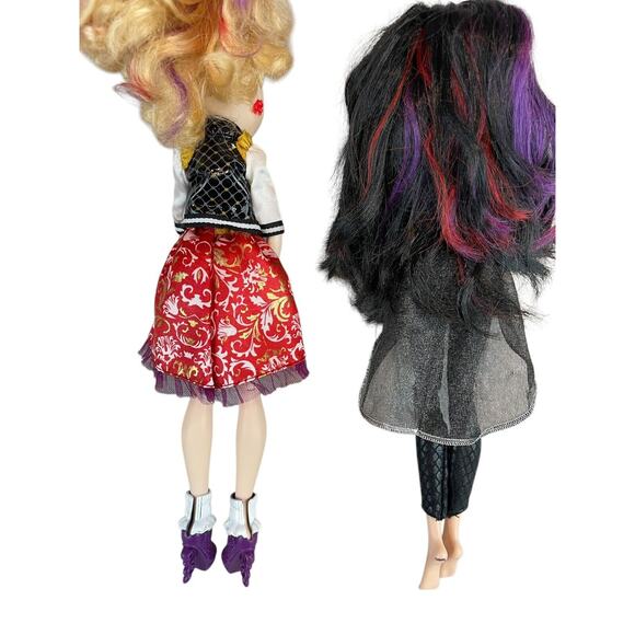 Ever After High School Spirit Dolls- Raven Queen And Apple White READ - Picture 5 of 7